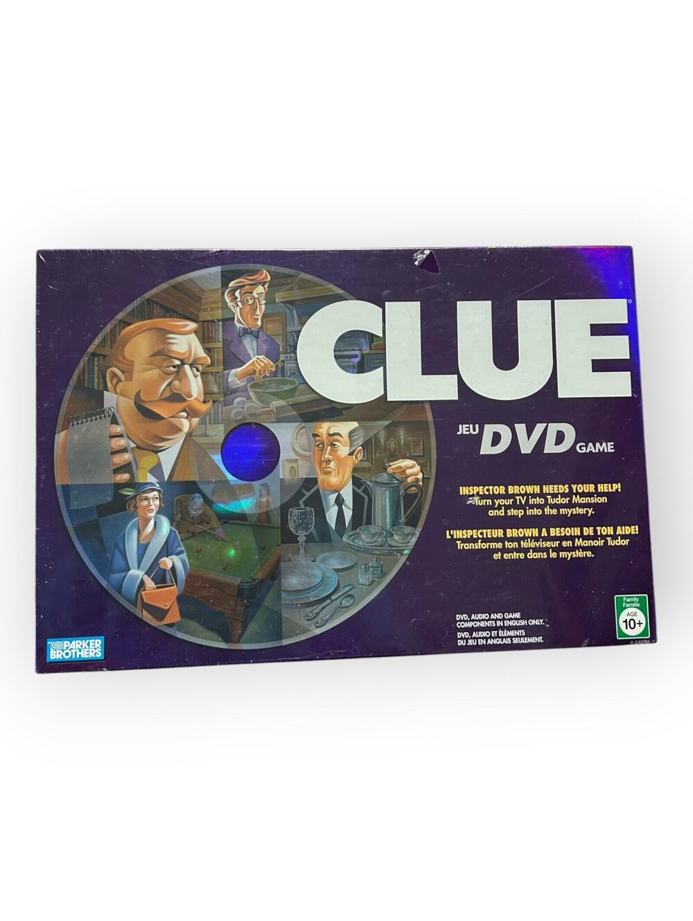 Clue DVD Board Game Parker Brothers Factory Sealed New